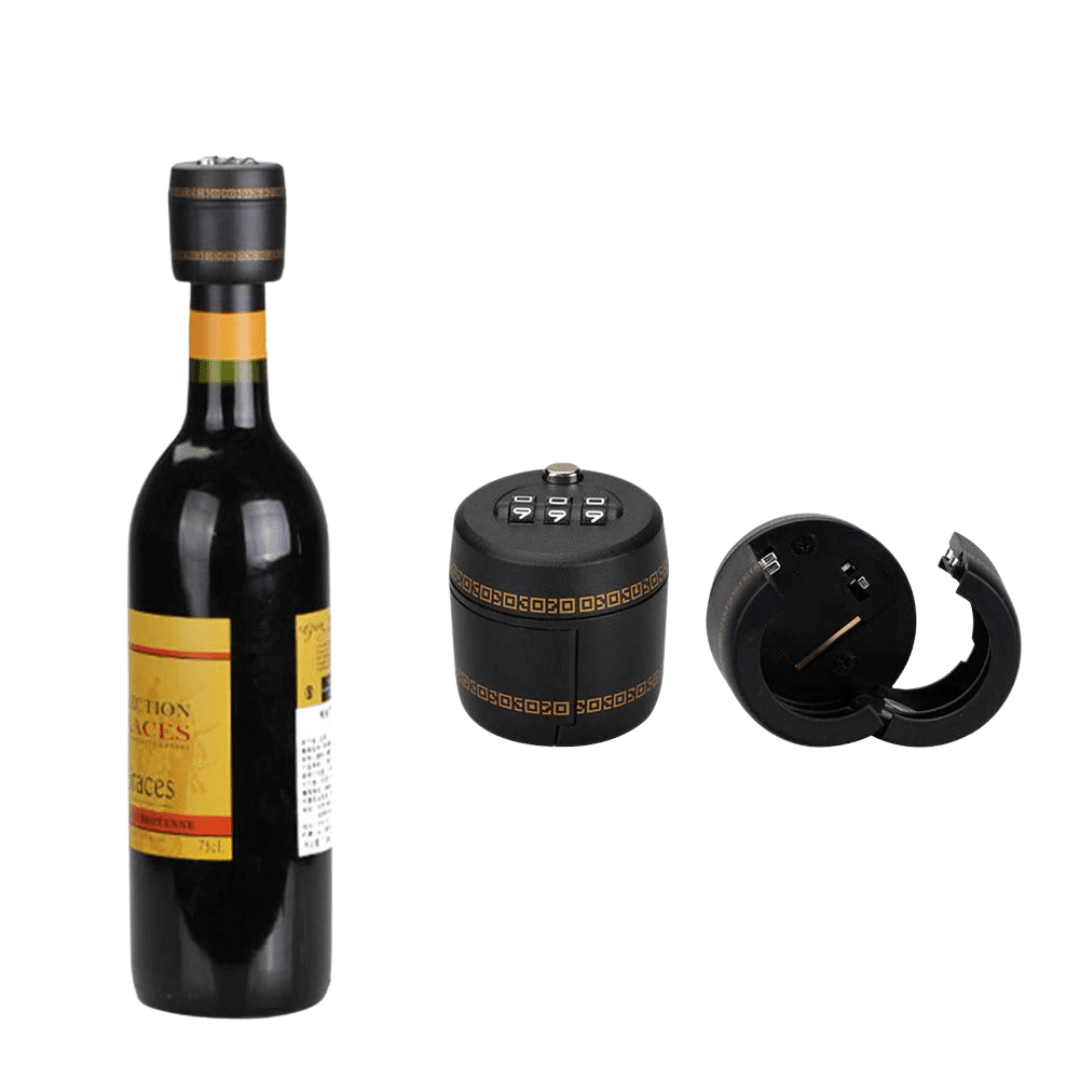 Lock med lösenord till flaska - Dossify