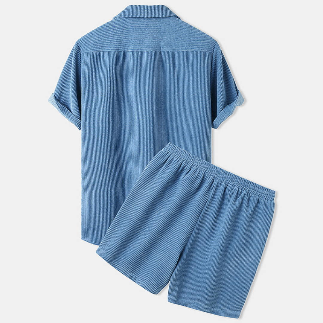 Matchande skjorta + shorts set - Dossify