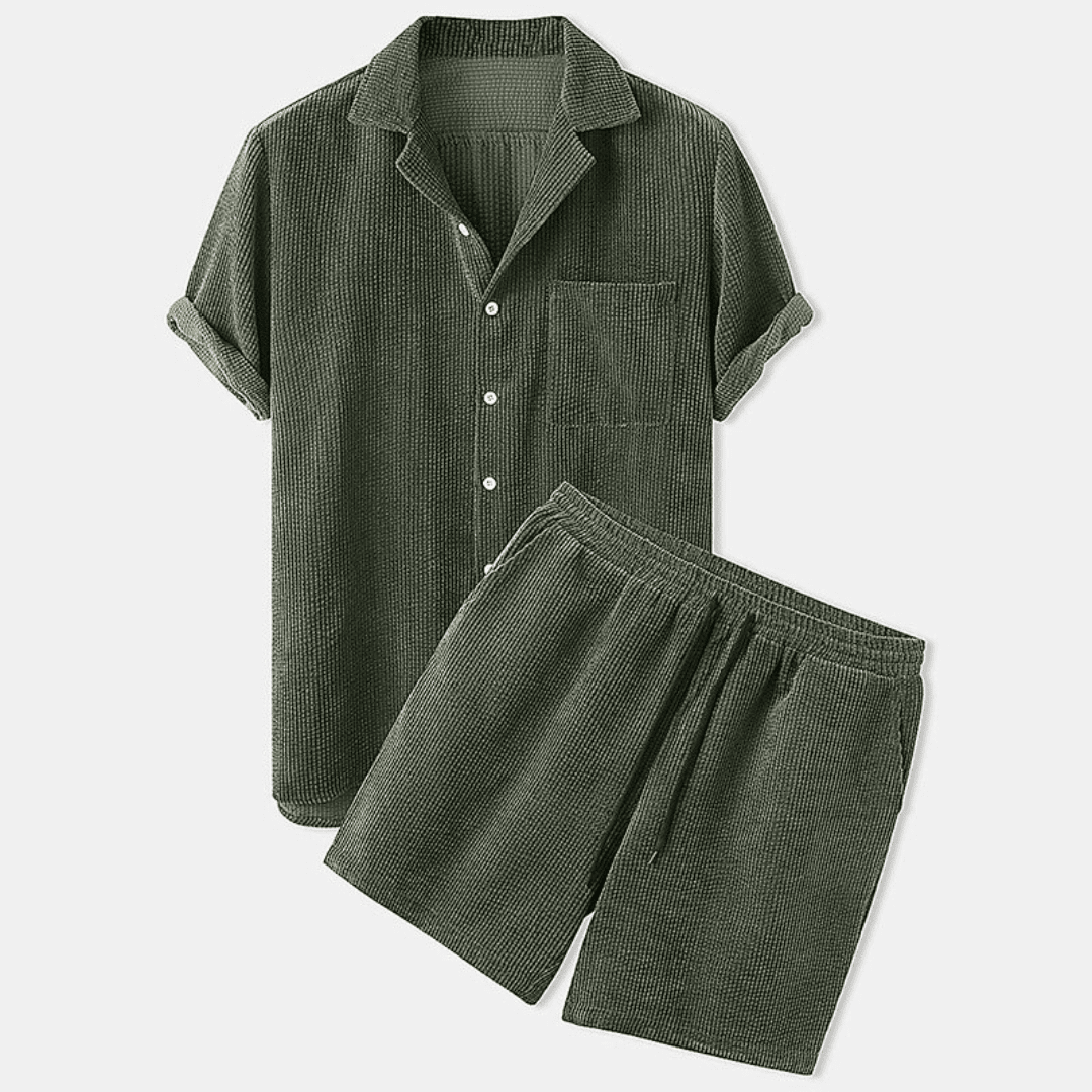 Matchande skjorta + shorts set - Dossify