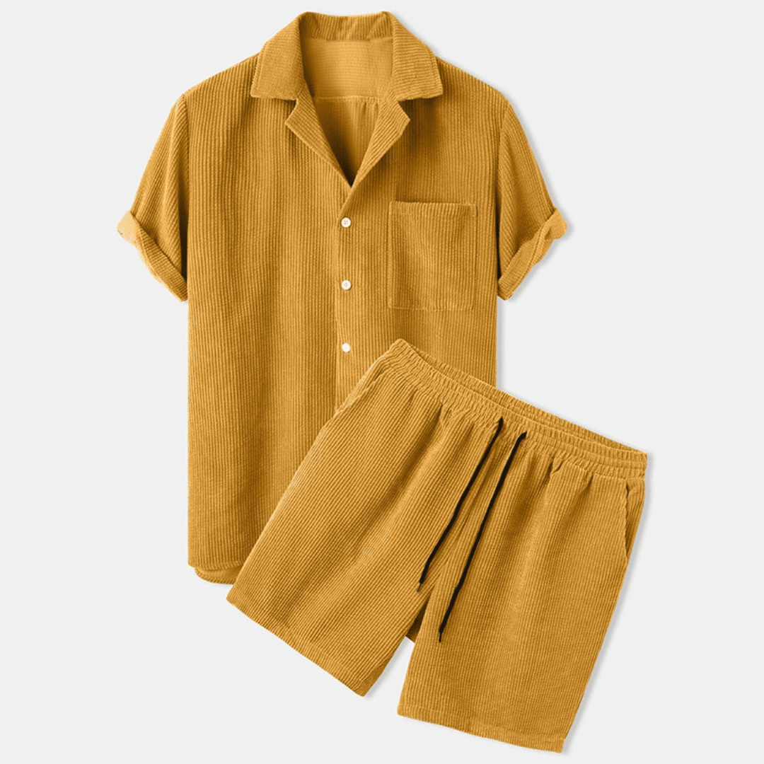 Matchande skjorta + shorts set - Dossify