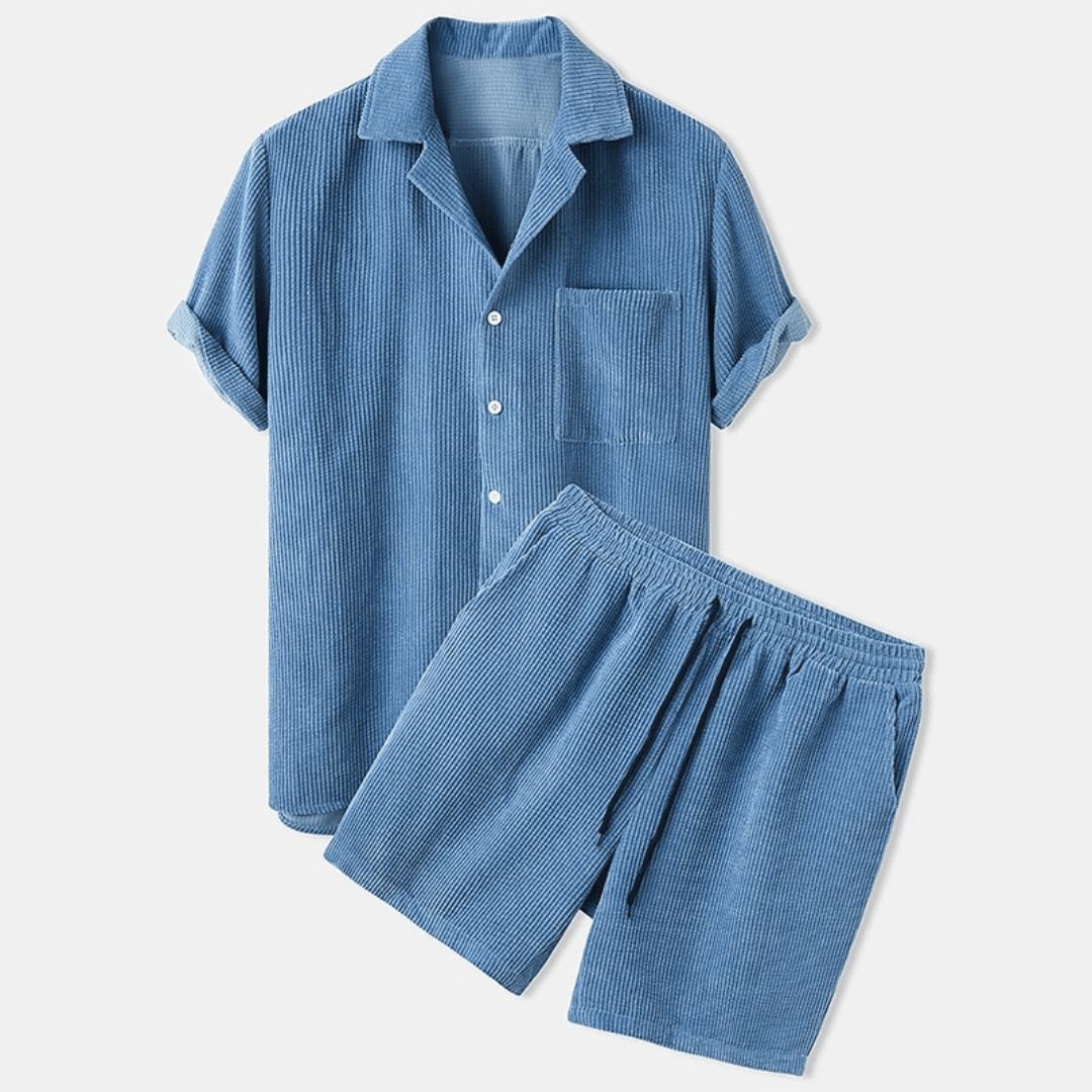 Matchande skjorta + shorts set - Dossify
