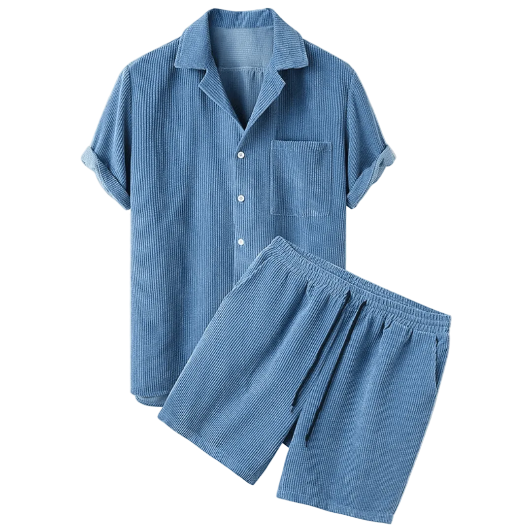 Matchande skjorta + shorts set - Dossify