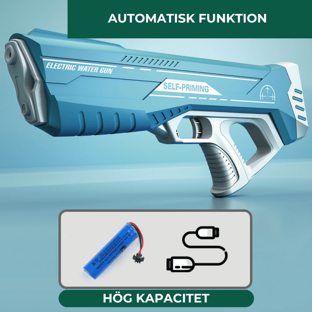 Mega Blasterâą - Elektrisk vattenpistol - Dossify
