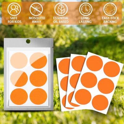 MyggplÄster med myggmedel (120 ST) - Dossify