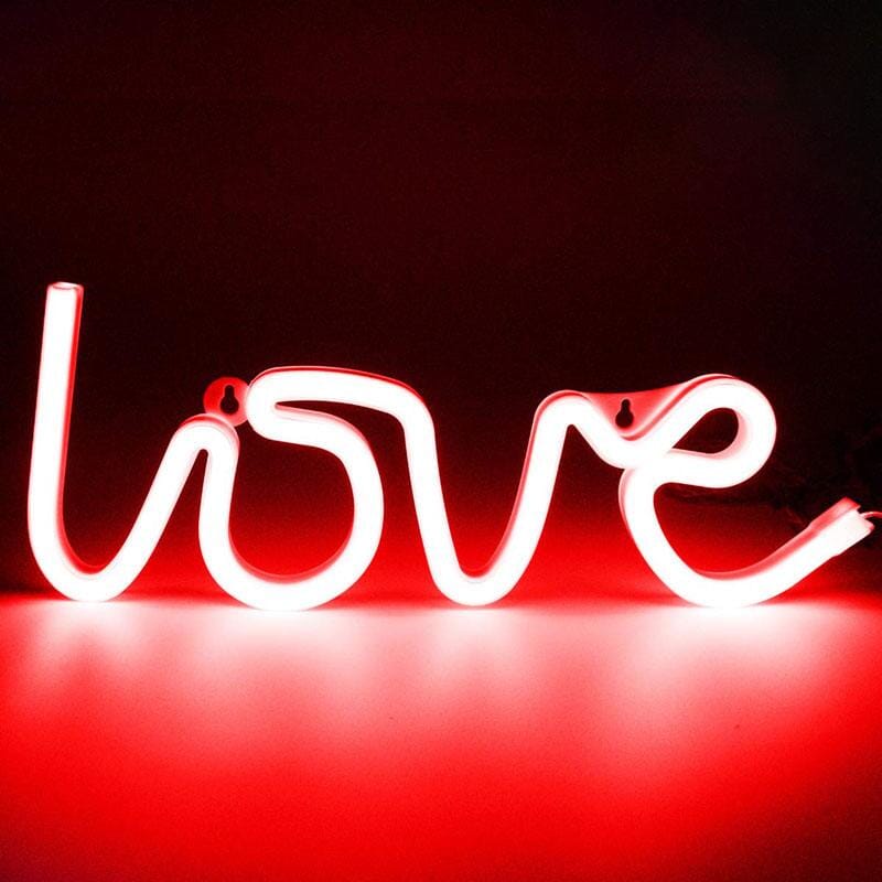 Neon lampa - LOVE - Dossify