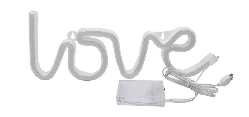 Neon lampa - LOVE - Dossify