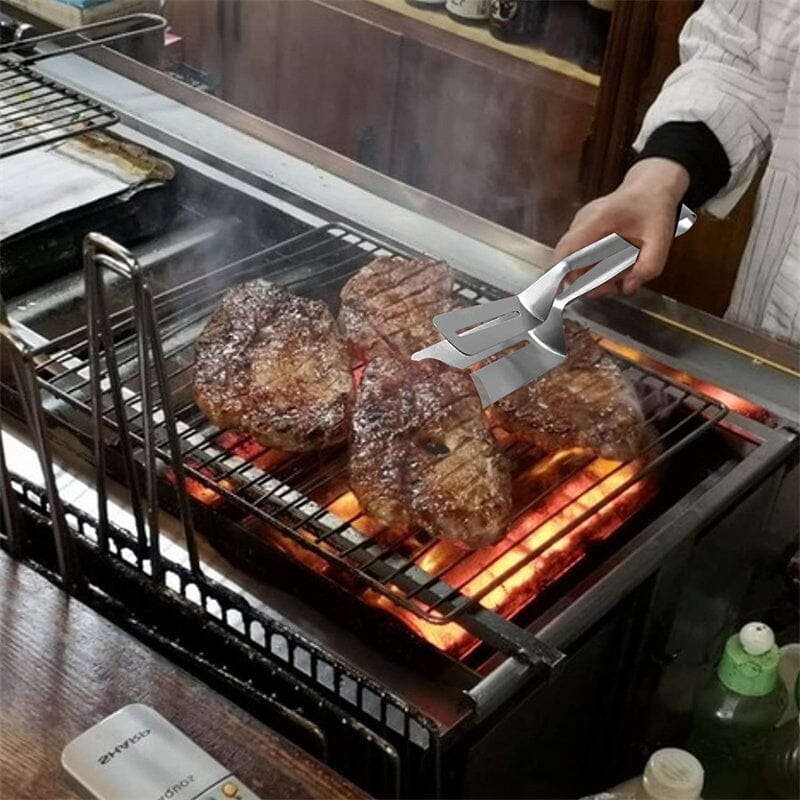 Premium Grillklämma i Rostfritt Stål - Dossify