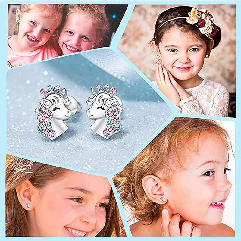 Prinsessmycken (Halsband, Armband, Örhänge, Ring) - Dossify