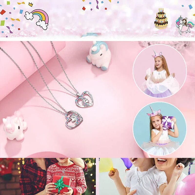 Prinsessmycken (Halsband, Armband, Örhänge, Ring) - Dossify