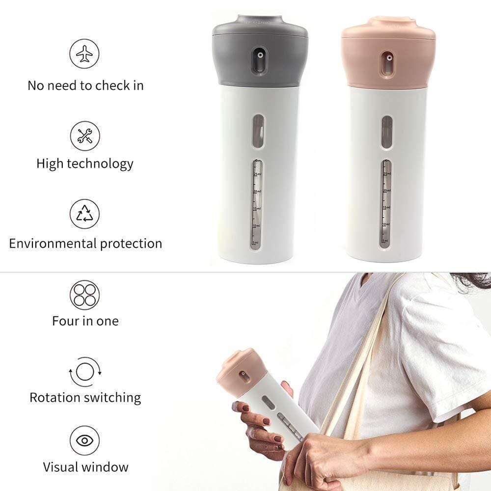 Resedispenser - Perfekt till flygresan - Dossify