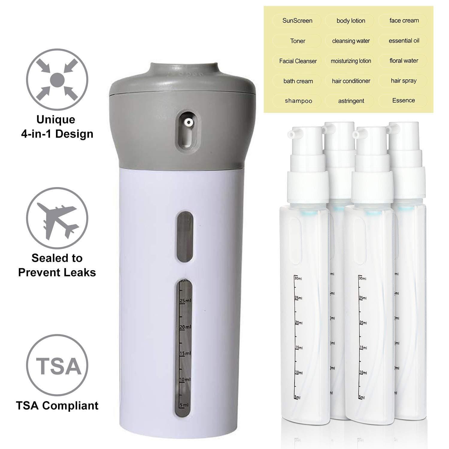 Resedispenser - Perfekt till flygresan - Dossify