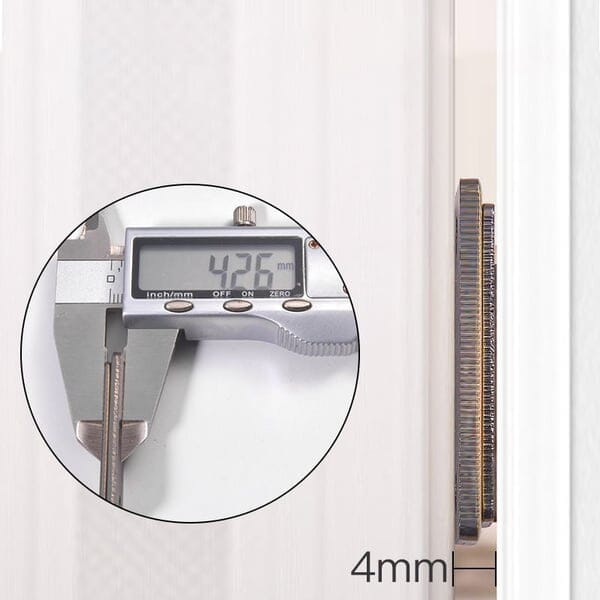 Smala osynliga dörrmagneter för skåp - Dossify
