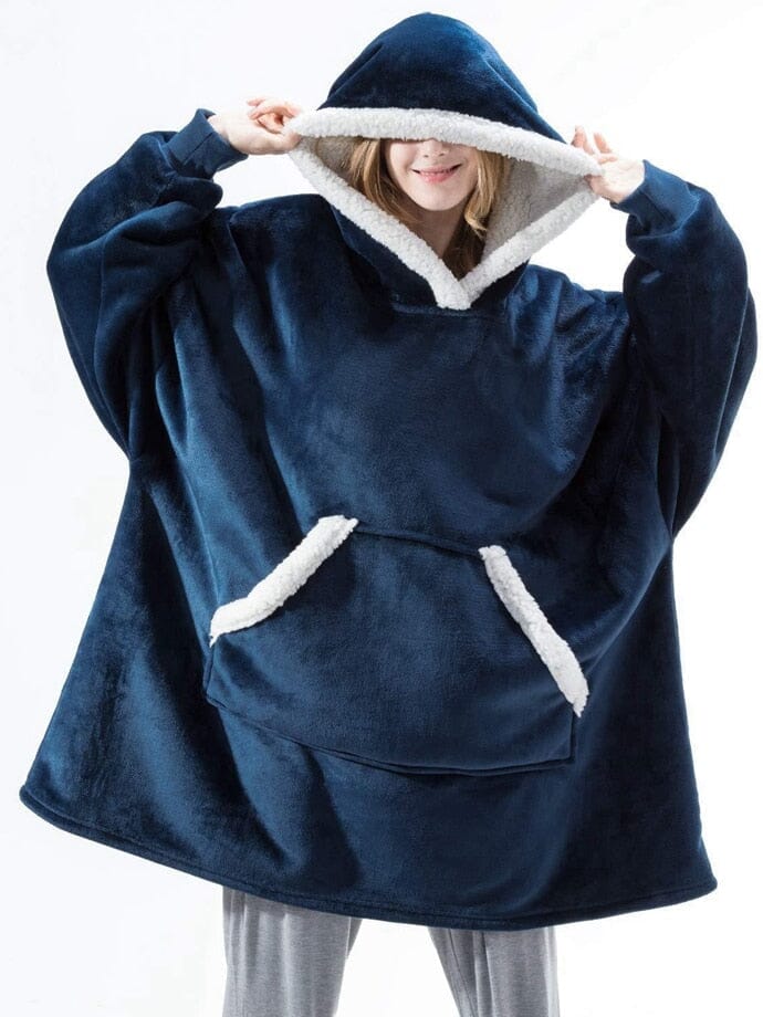 Snugglie - Filt-Hoodie - Perfekt present! - Dossify