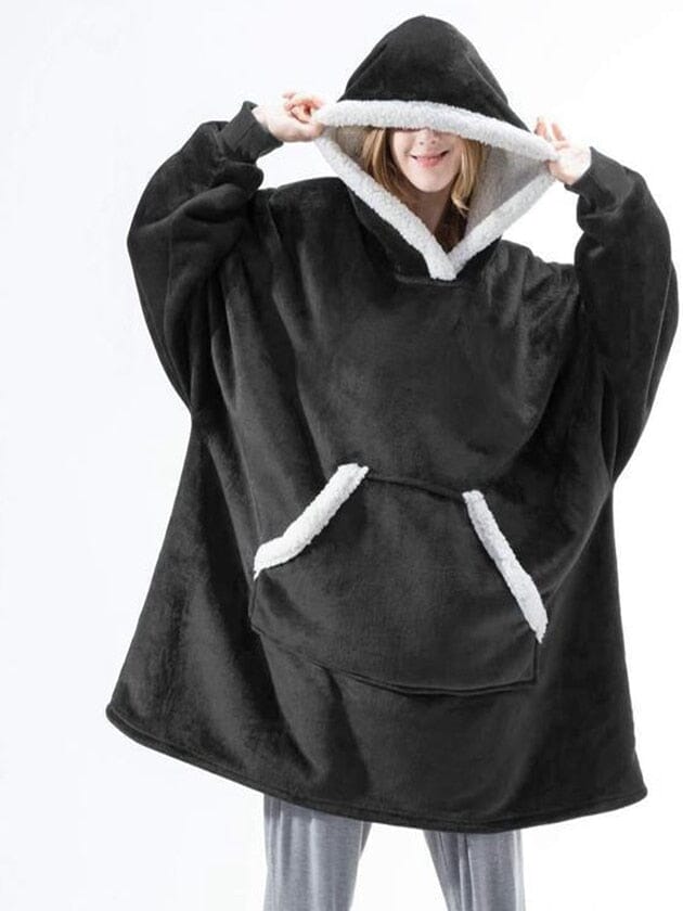 Snugglie - Filt-Hoodie - Perfekt present! - Dossify