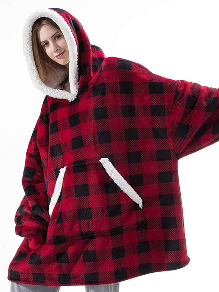 Snugglie - Filt-Hoodie - Perfekt present! - Dossify