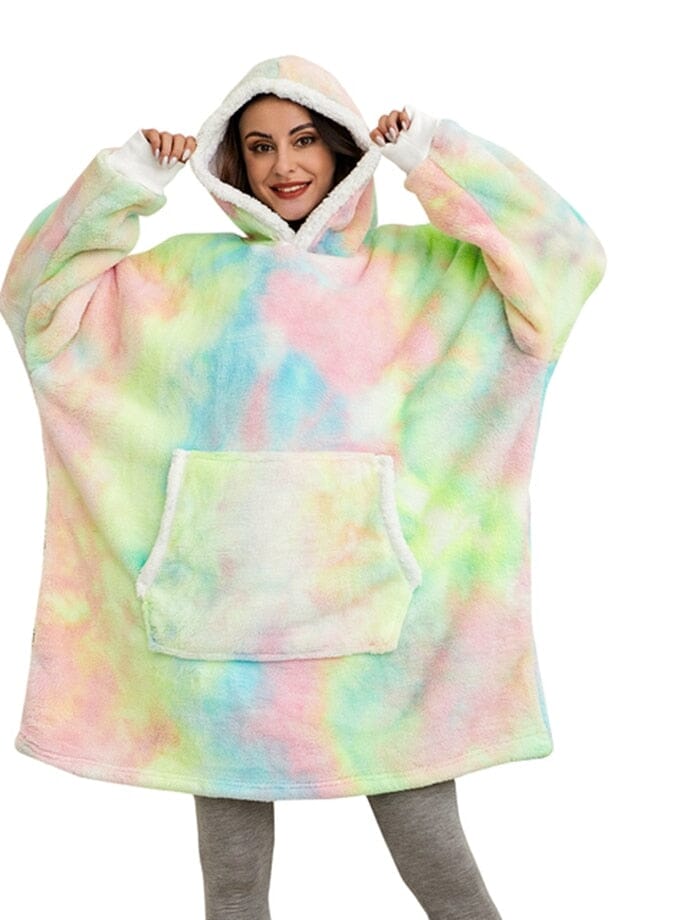 Snugglie - Filt-Hoodie - Perfekt present! - Dossify