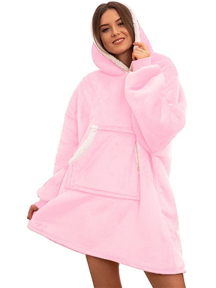 Snugglie - Filt-Hoodie - Perfekt present! - Dossify