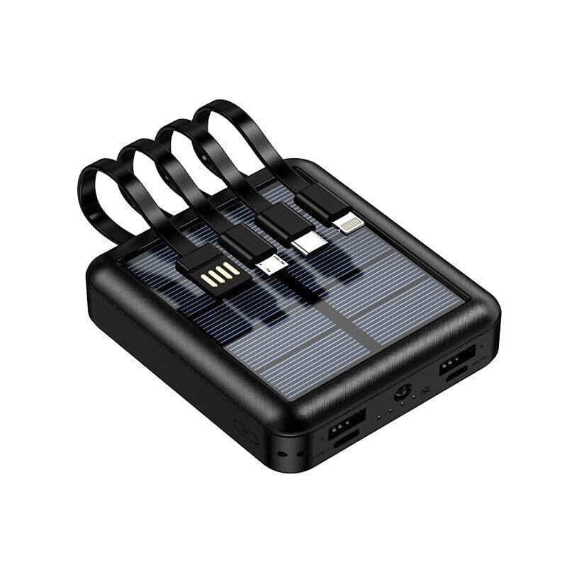 SolarCharge - Smart powerbank med solceller - Dossify