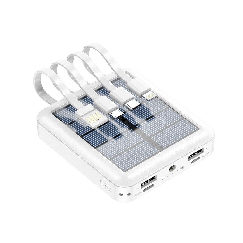 SolarCharge - Smart powerbank med solceller - Dossify