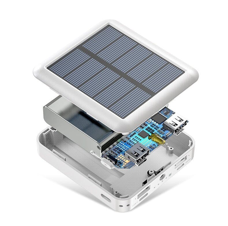 SolarCharge - Smart powerbank med solceller - Dossify