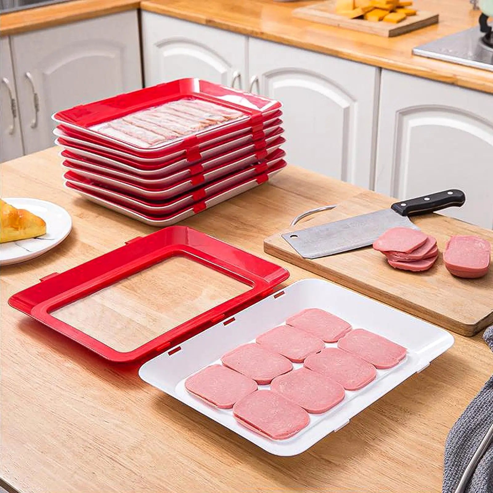 SparMat™ - Smart Bricka för Matförvaring - 1+1 Gratis - Dossify