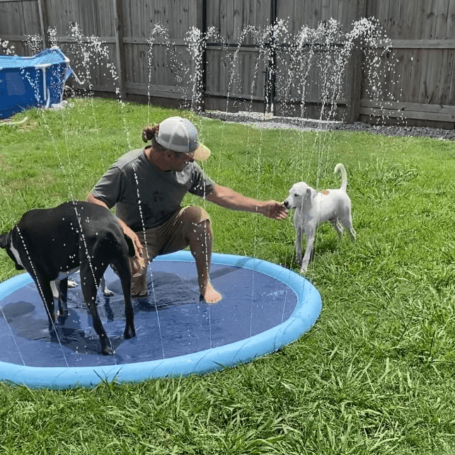 Splashpoolen - Pool med fontÀn - Dossify