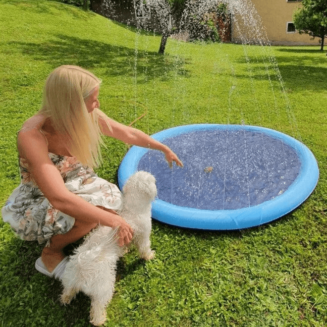 Splashpoolen - Pool med fontÀn - Dossify