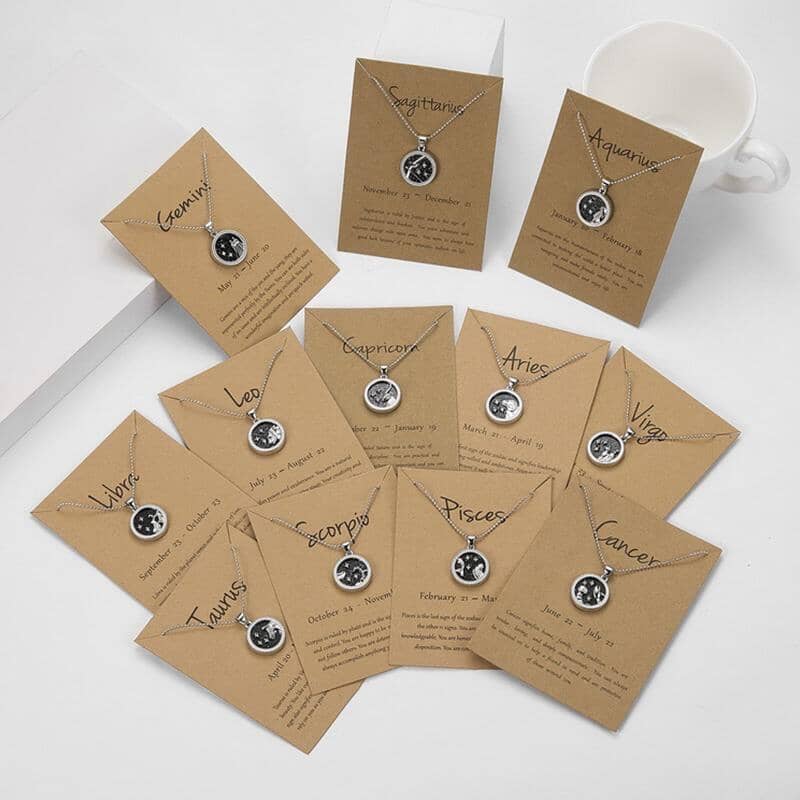 Stjärntecken - Halsband för kvinnor - Dossify