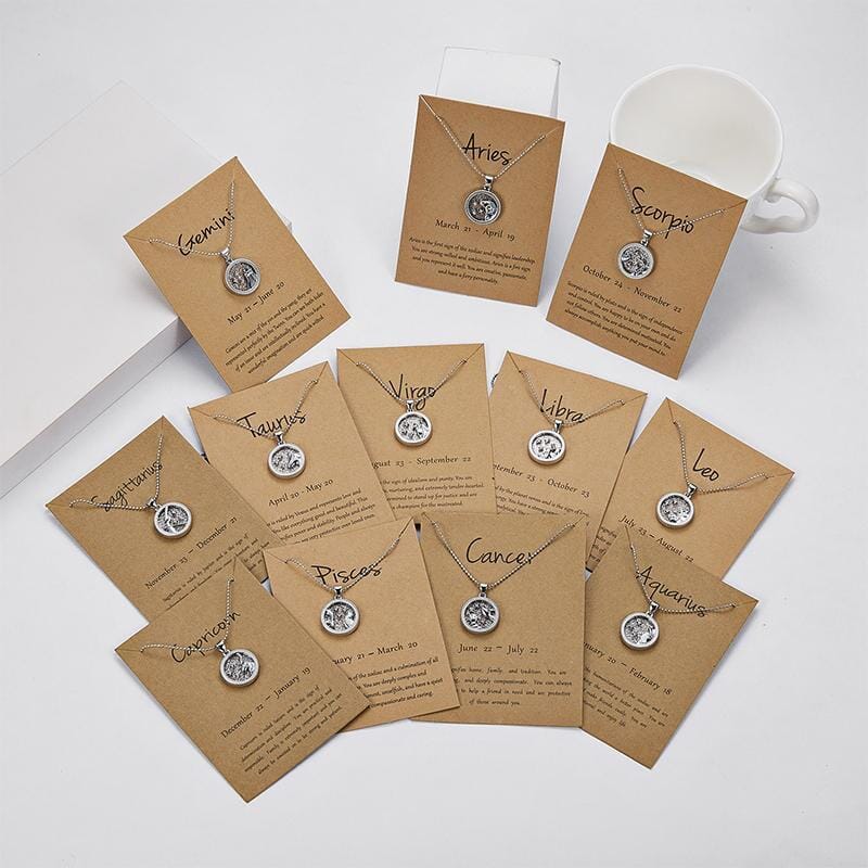 Stjärntecken - Halsband för kvinnor - Dossify