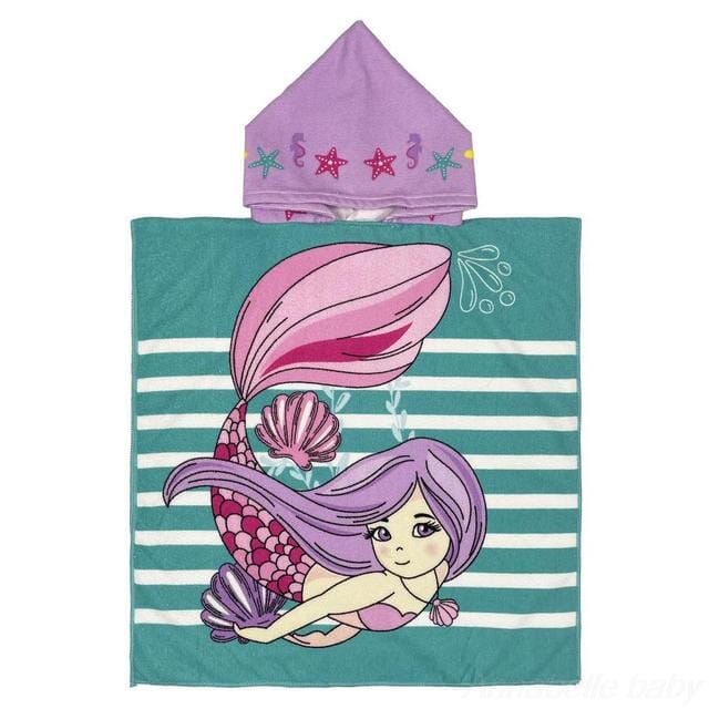 Strandhanddukar med huva för barn - Dossify