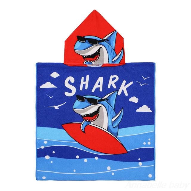 Strandhanddukar med huva för barn - Dossify