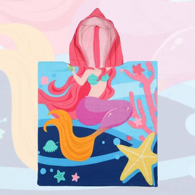 Strandhanddukar med huva för barn - Dossify