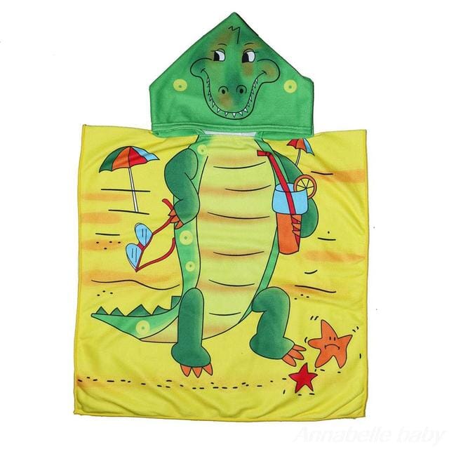 Strandhanddukar med huva för barn - Dossify