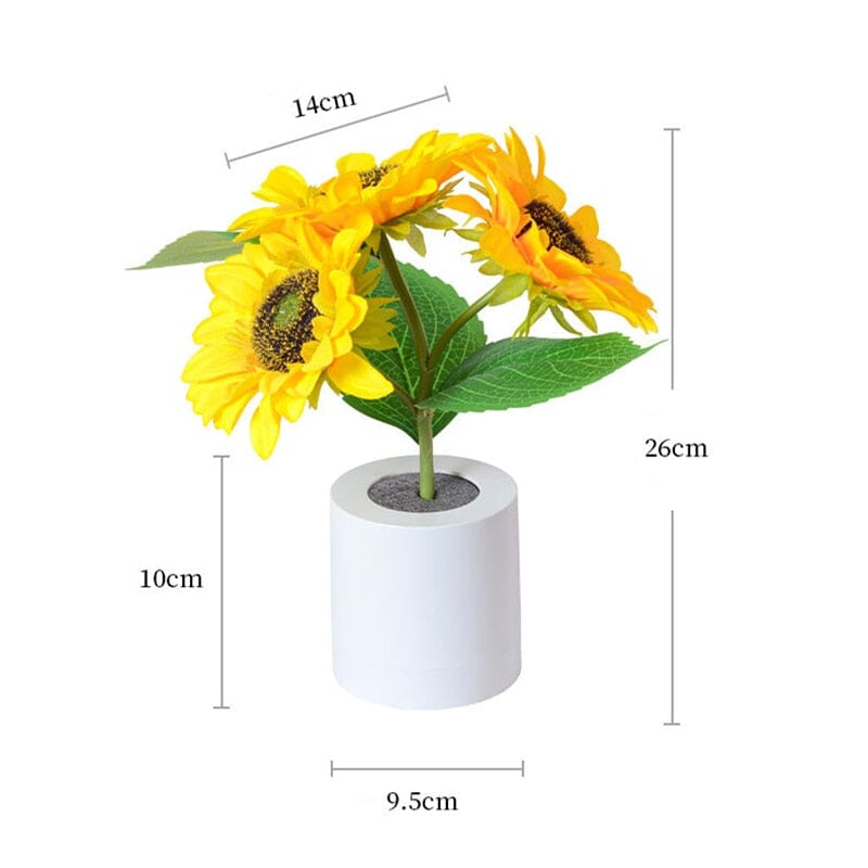 SUNFLOWER LAMP - Dossify