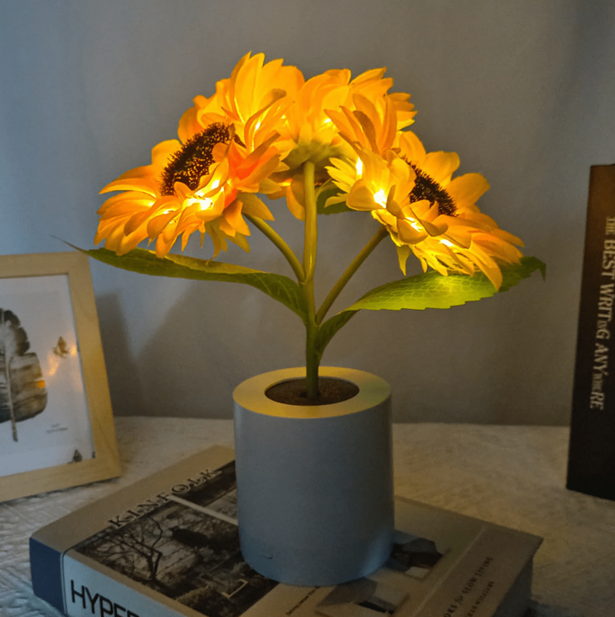SUNFLOWER LAMP - Dossify