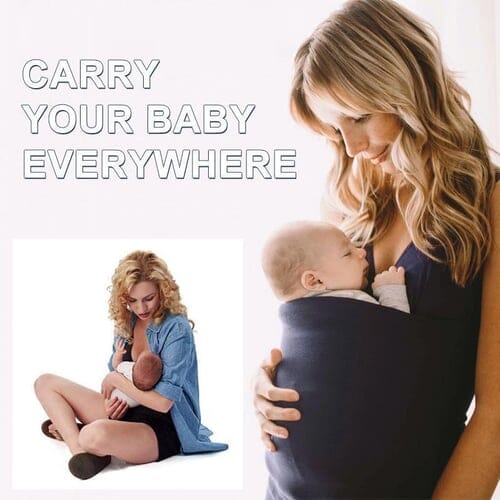 T-shirt med känguruficka - Dossify