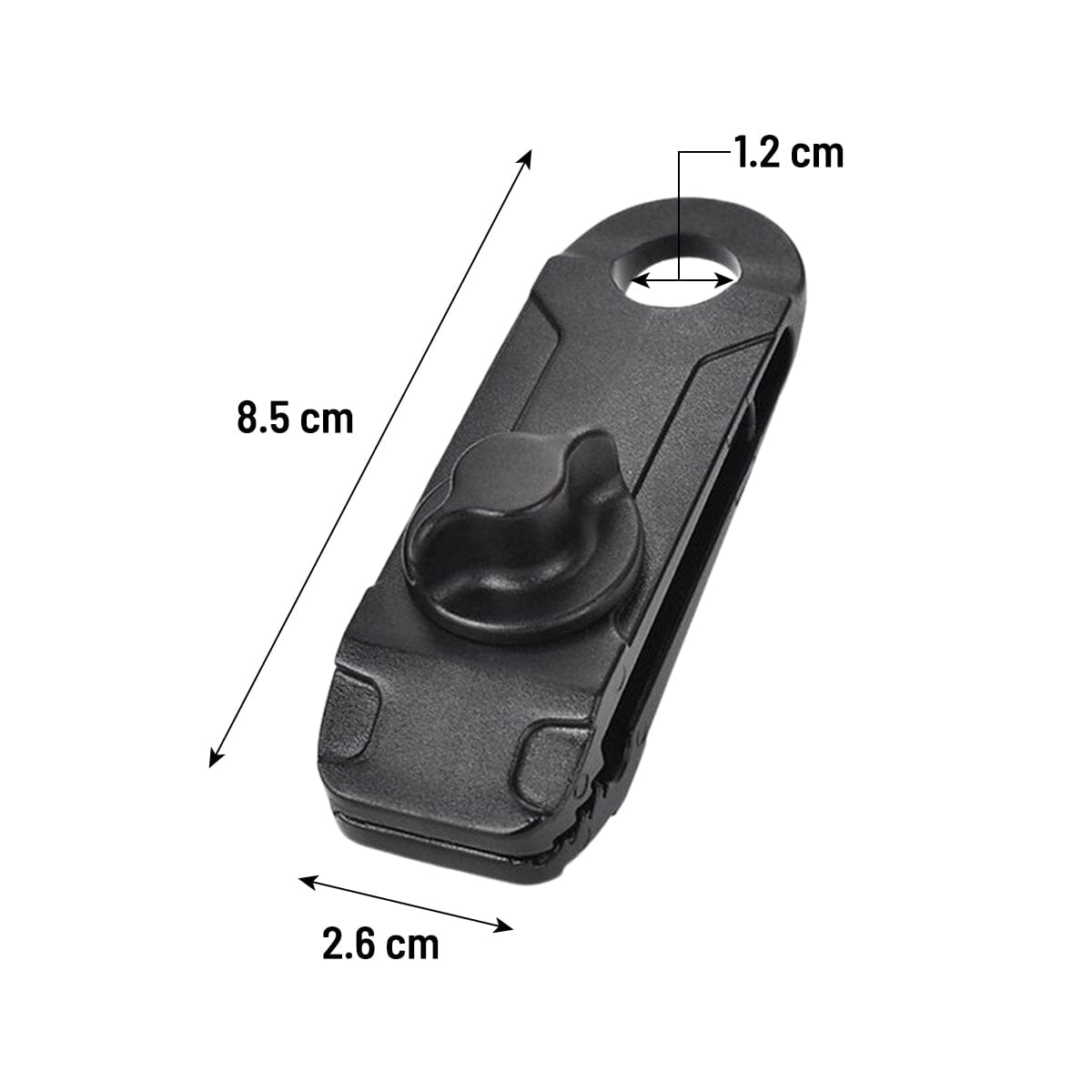 TarpTitan™ - Kraftiga presenningsklämmor - Dossify