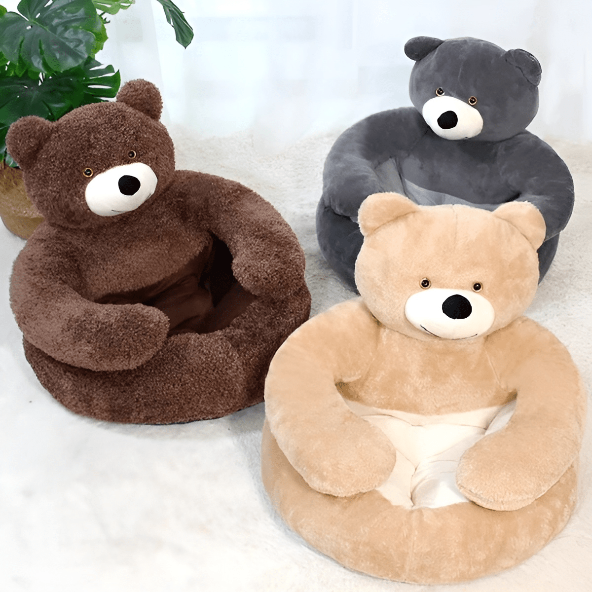 TeddyBear™ - Säng för husdjur - Dossify