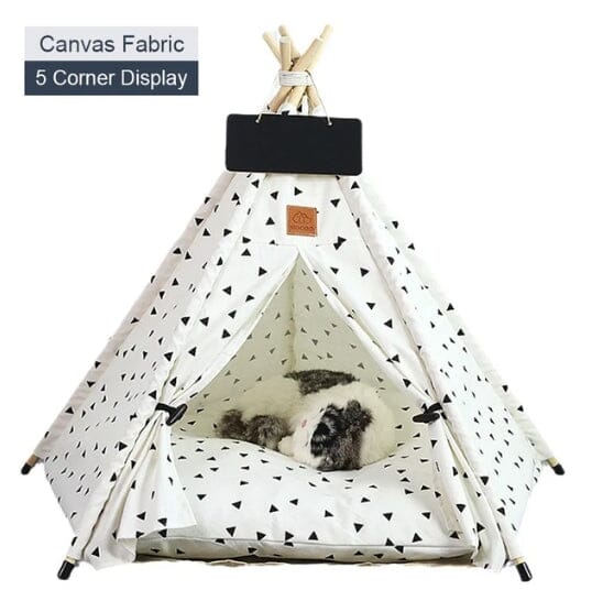 Tipi-tält för katter och hundar - Dossify