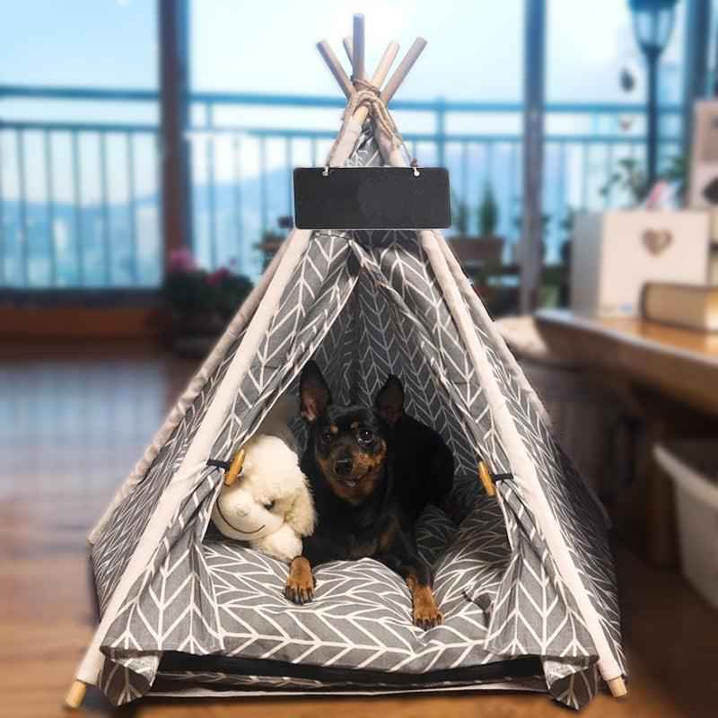 Tipi-tält för katter och hundar - Dossify
