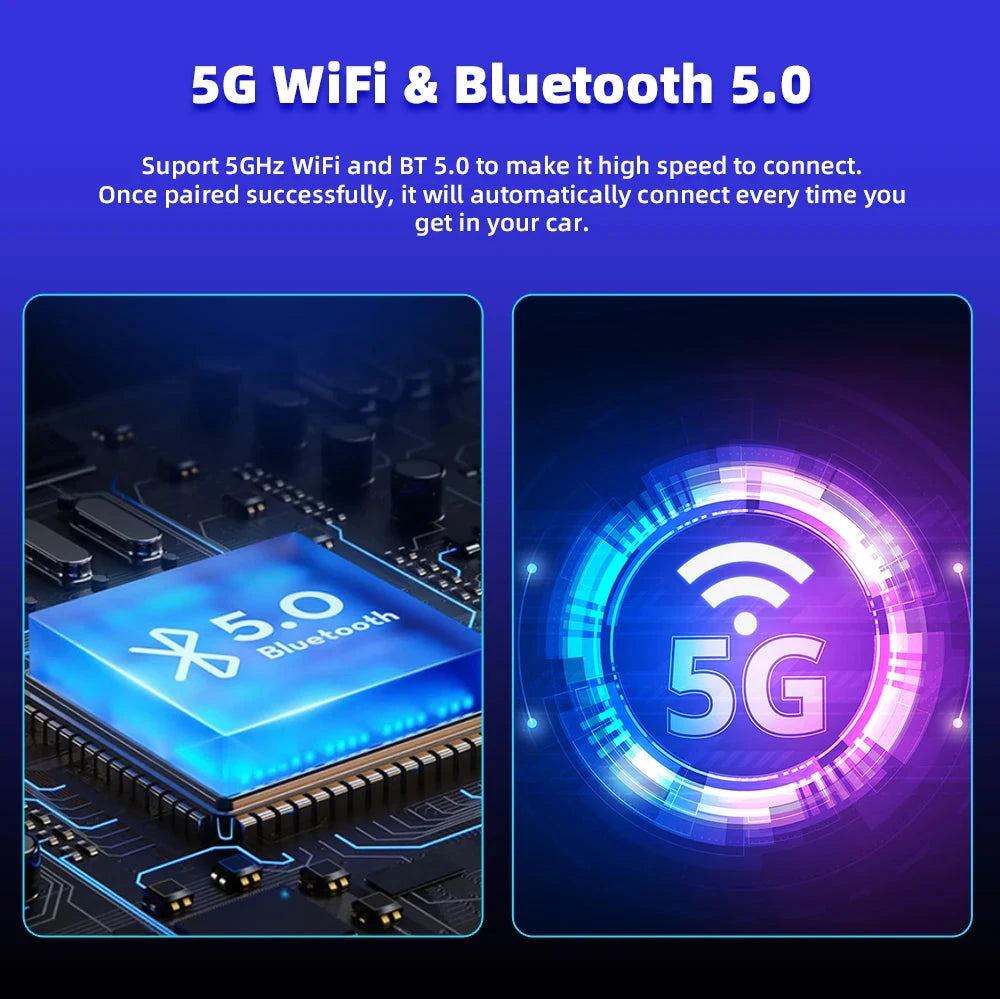 Trådlös Apple CarPlay & Android Auto Adapter - Dossify