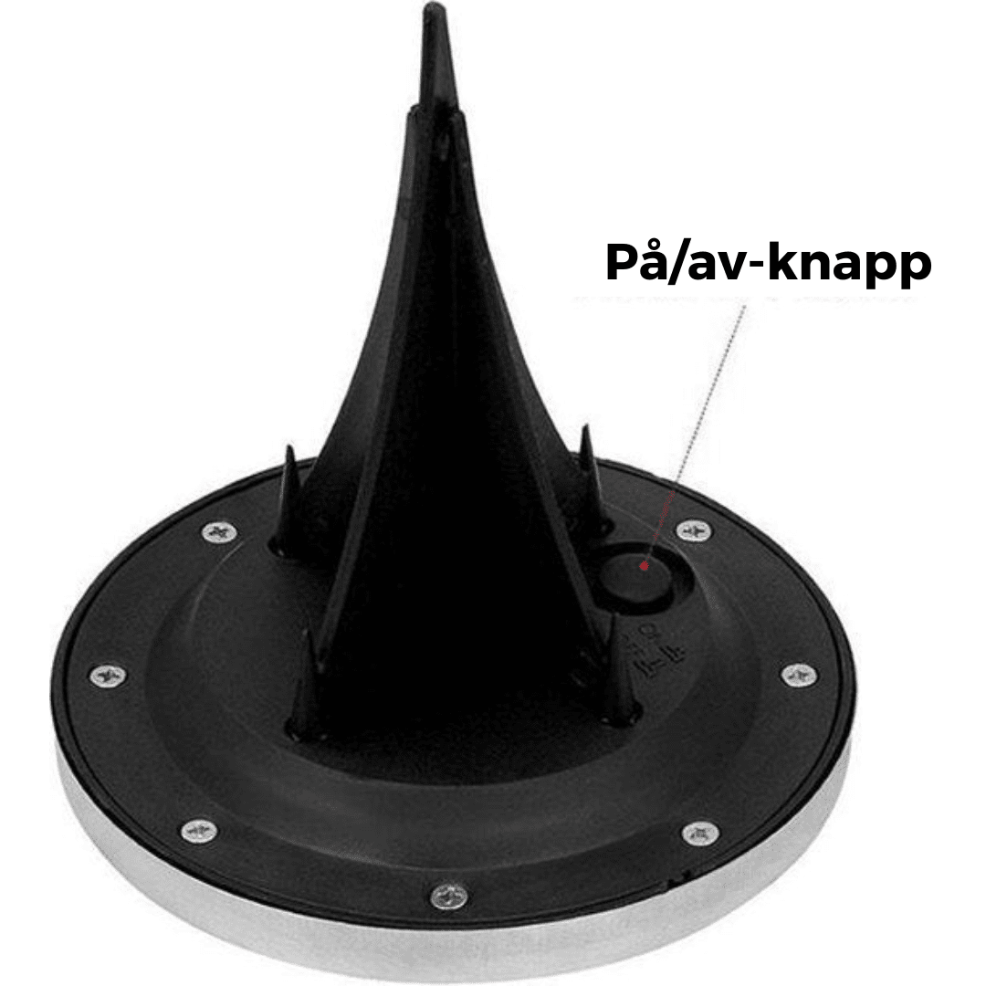 Trådlösa LED-solcellsträdgårdslampor - Skapa den perfekta atmosfären i din trädgård! - Dossify