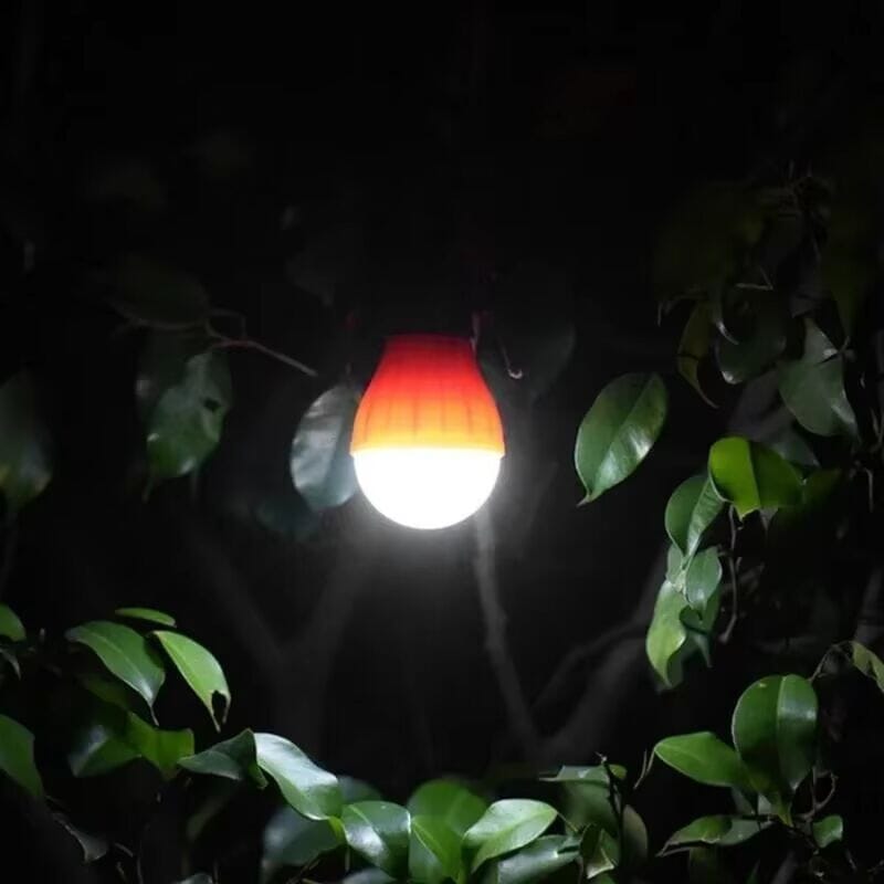 Upphängbar Campinglampa – Bärbar LED-Lampa för Camping och Nödsituationer - Dossify