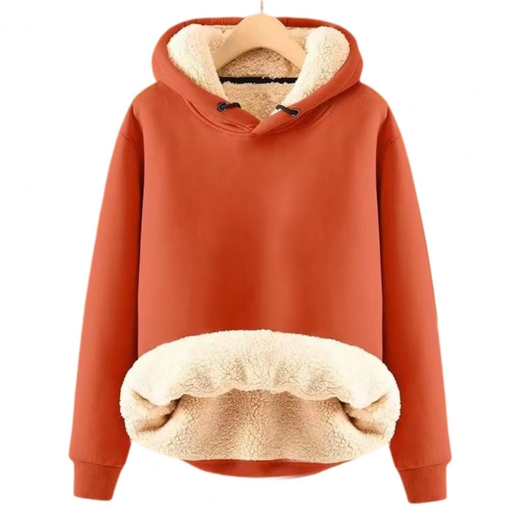 Varm Hoodie med Plysch - Dossify