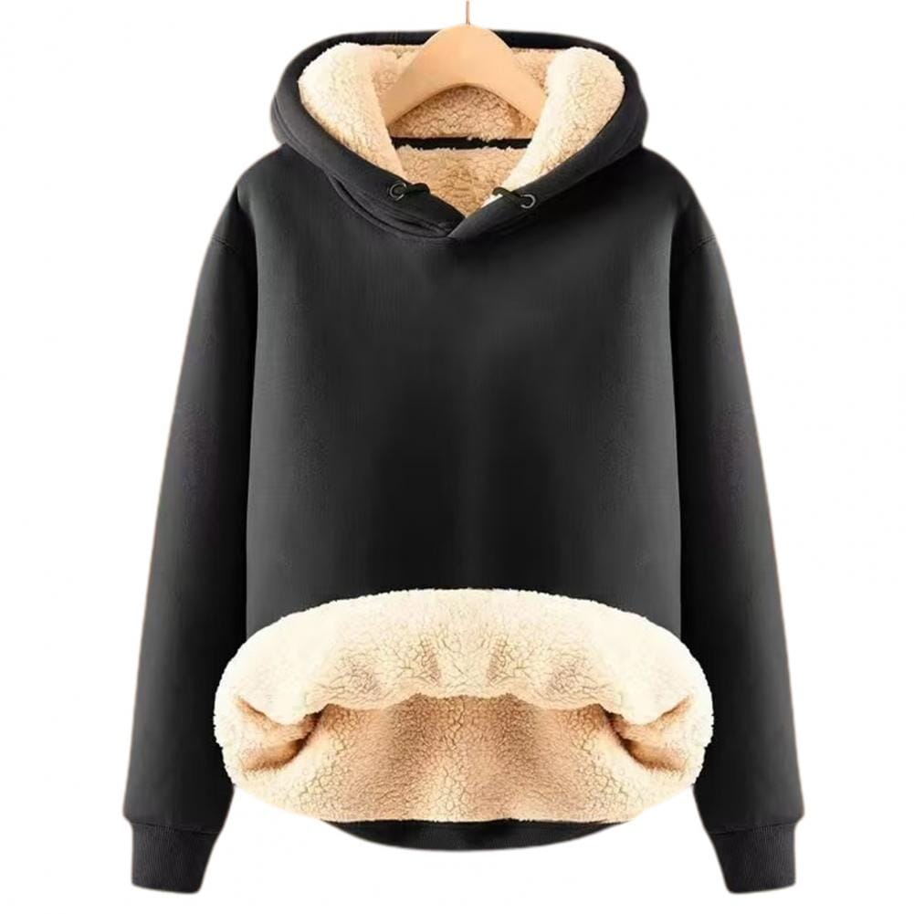 Varm Hoodie med Plysch - Dossify