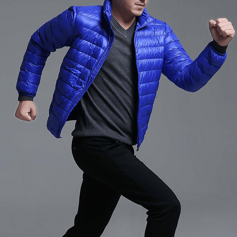 Vattentålig ultralätt dunjacka för män - Dossify