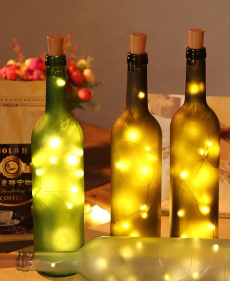 WineLight™ - Dekorationsbelysning för tomma vinflaskor! - Dossify