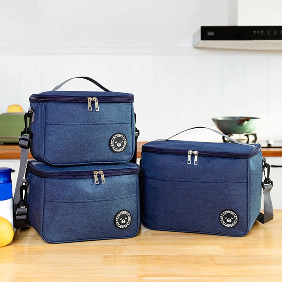 Lunchväska till jobbet med axelrem – Stor och isolerad matväska