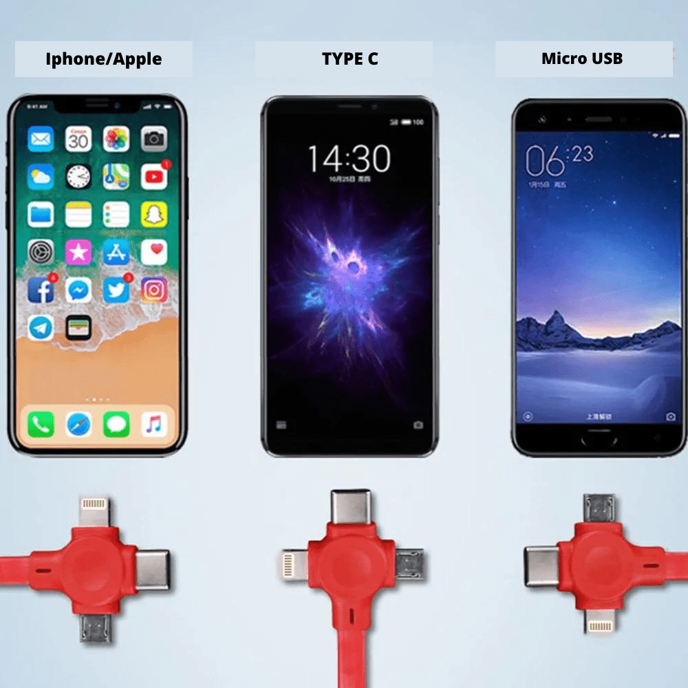 3 i 1 Powercharger® (1+1 gratis) - Dossify