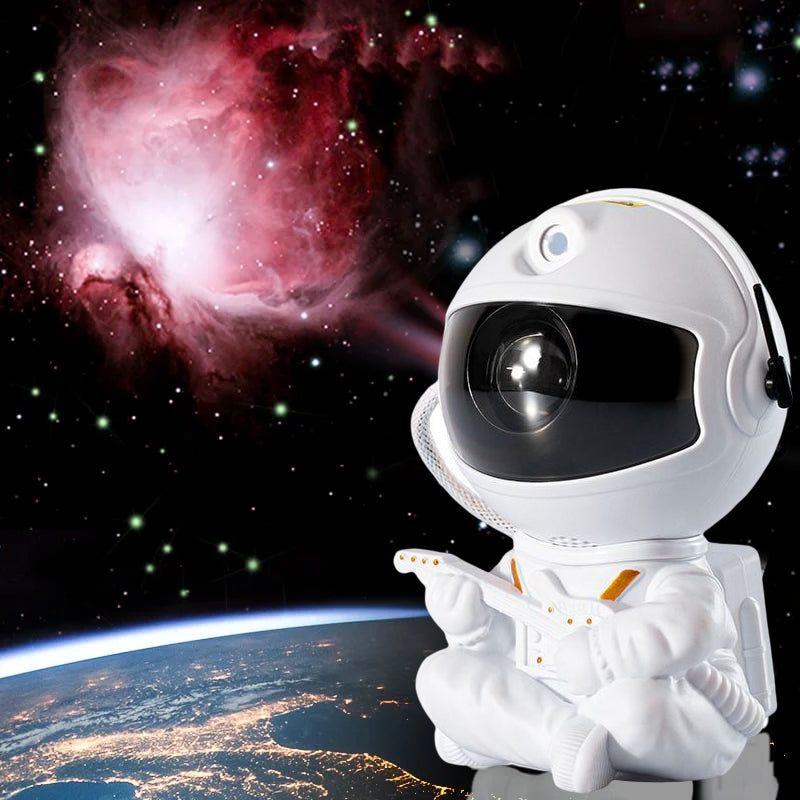 Astronaut stjärnhimmelprojektorlampa - Dossify